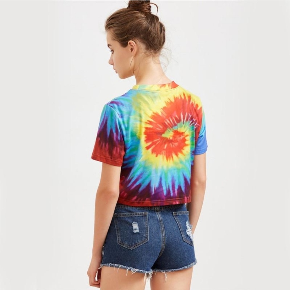 Tie Dye Crop Top